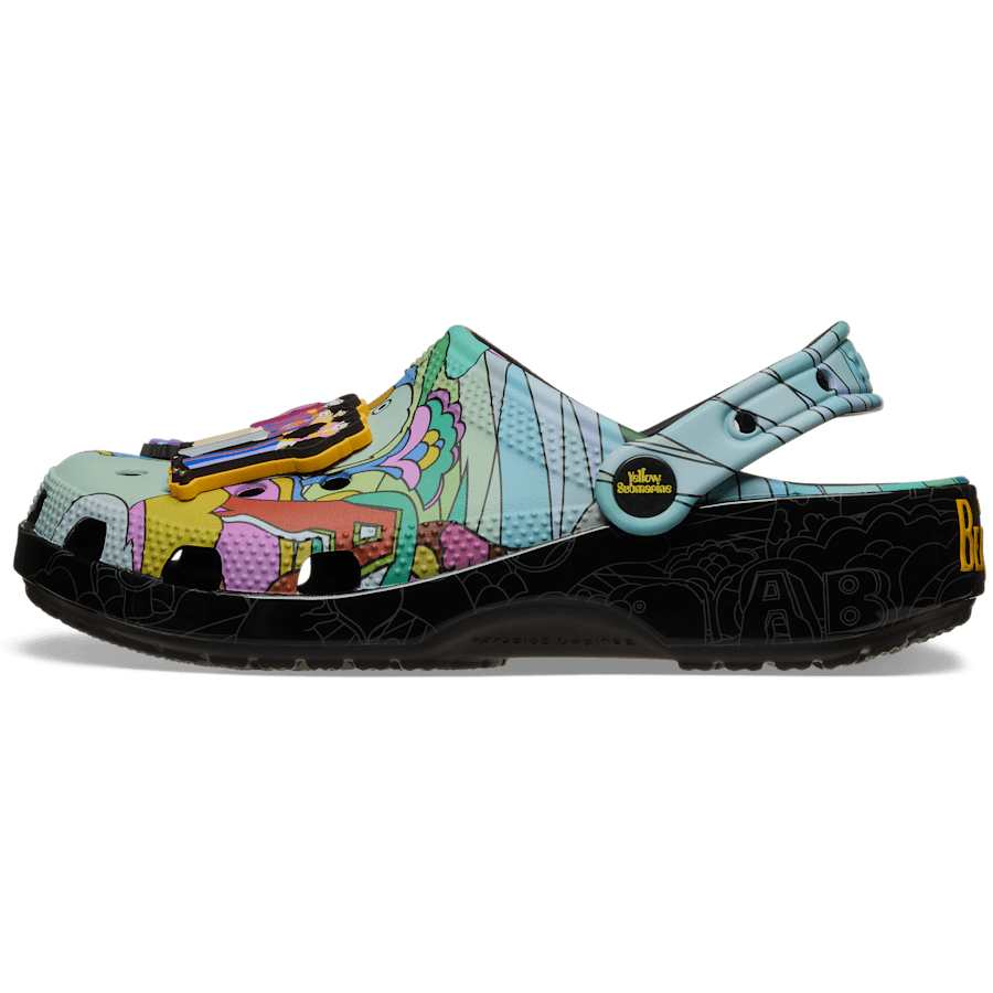 Multi The Beatles Love Classic Clog - Front - Crocs