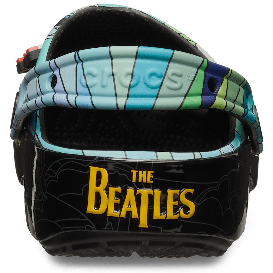 Multi The Beatles Love Classic Clog - Back - Crocs