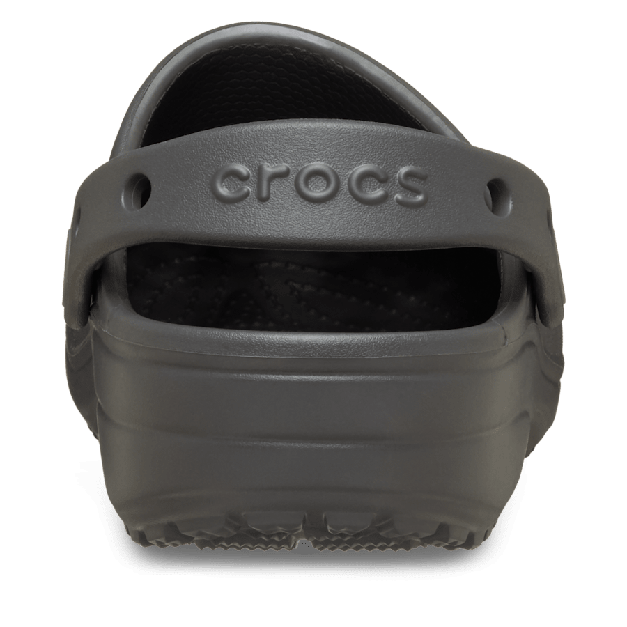 Black Sand Classic Floral Cut-Out Clog - Back - Crocs