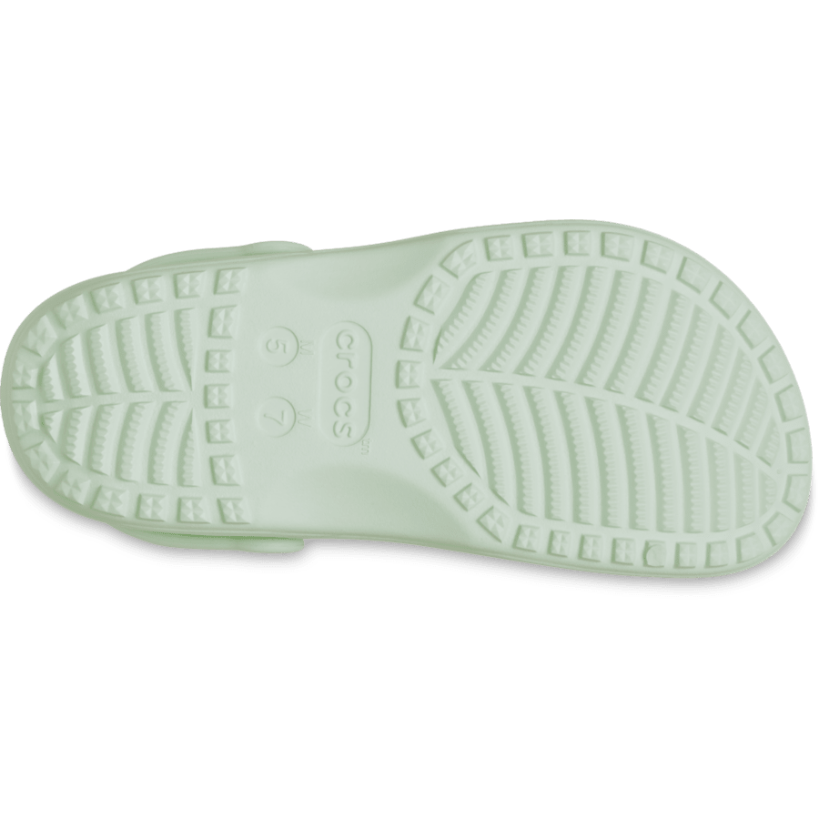 Jade Tint Classic Floral Cut-Out Clog - Bottom - Crocs