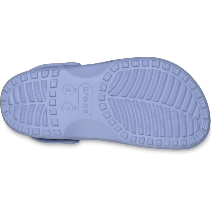 Crocs Classic Floral Cut-Out Clog — Blue Haze