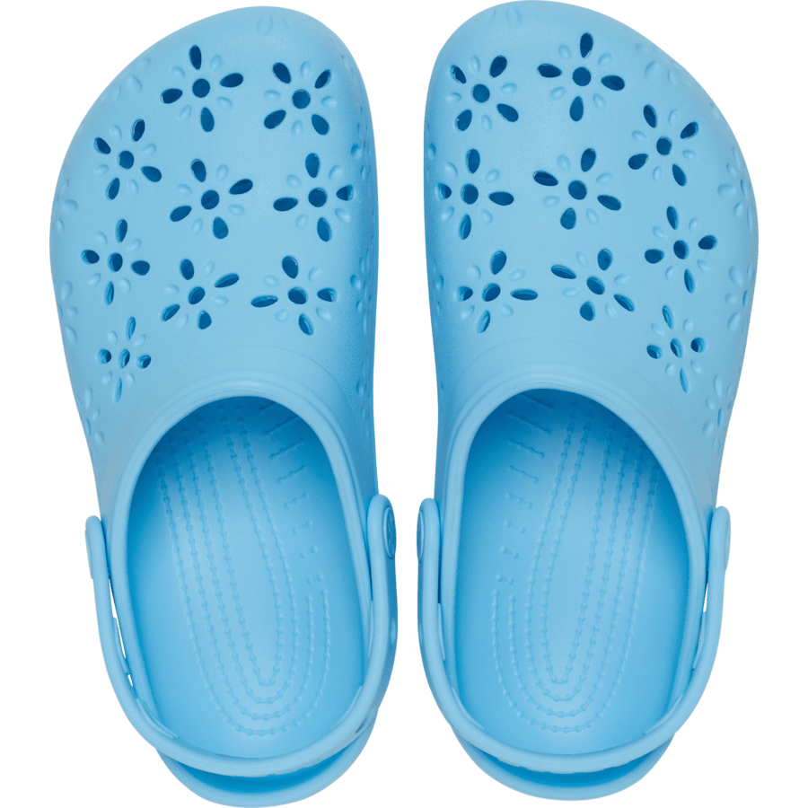 Tinted Glass Classic Floral Cut-Out Clog - Top - Crocs