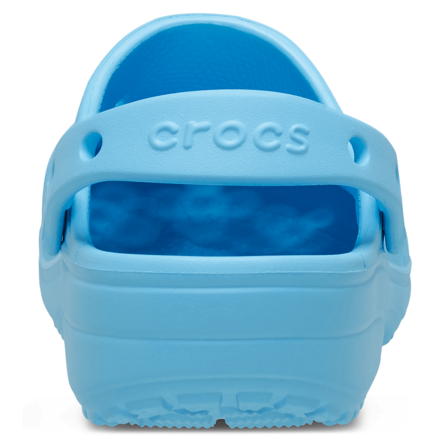Tinted Glass Classic Floral Cut-Out Clog - Back - Crocs