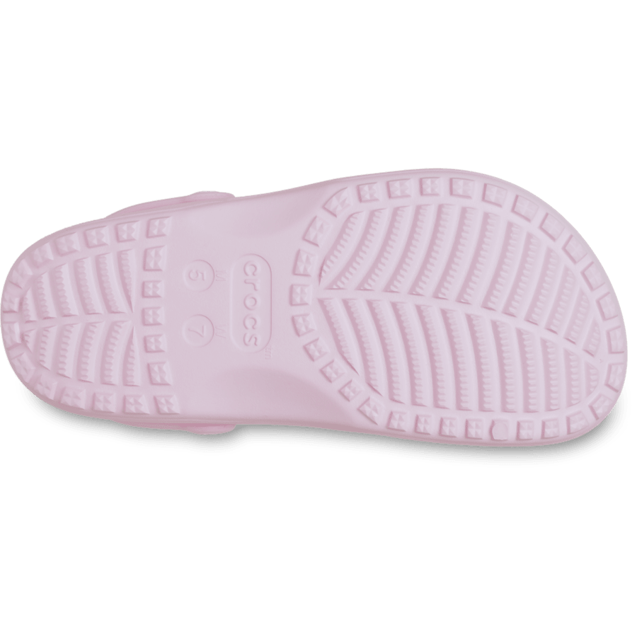 Pink Milk Classic Floral Cut-Out Clog - Bottom - Crocs