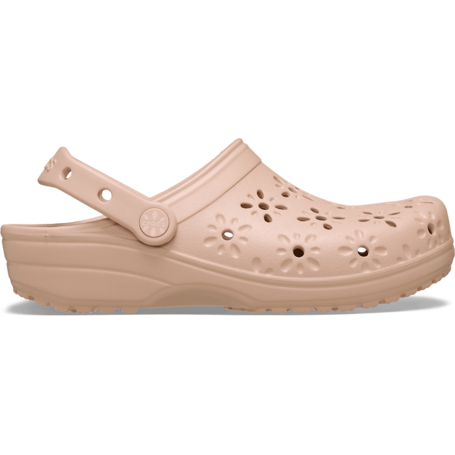 Classic Floral Cut-Out Clog