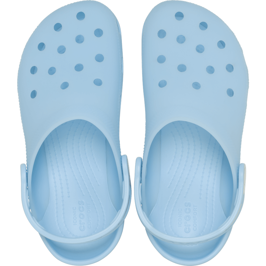 Blue Calcite Classic Frosted Clog - Top - Crocs