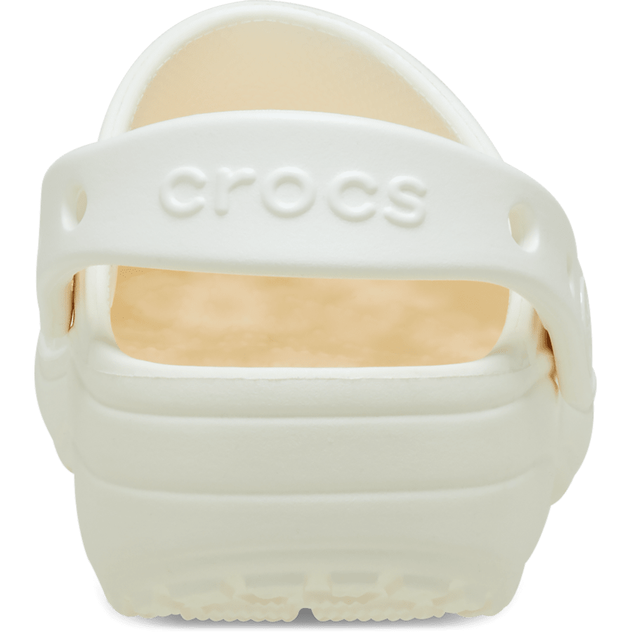 Chalk Kids' Classic Floral Cut-Out Clog - Back - Crocs
