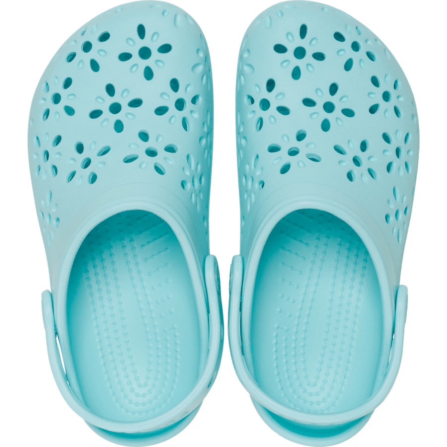 Kids' Classic Floral Cut-Out Clog