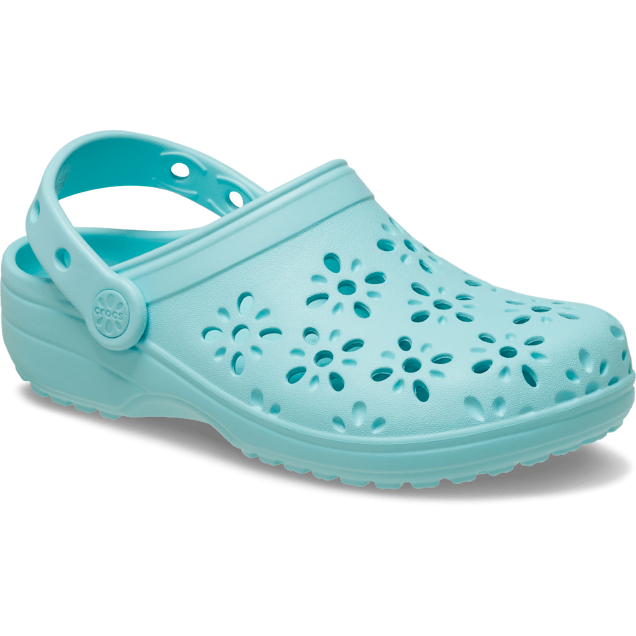 Kids' Classic Floral Cut-Out Clog