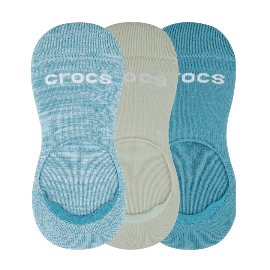 Farbe Hidden Liner Socks 3PK - Schrägsicht - Crocs