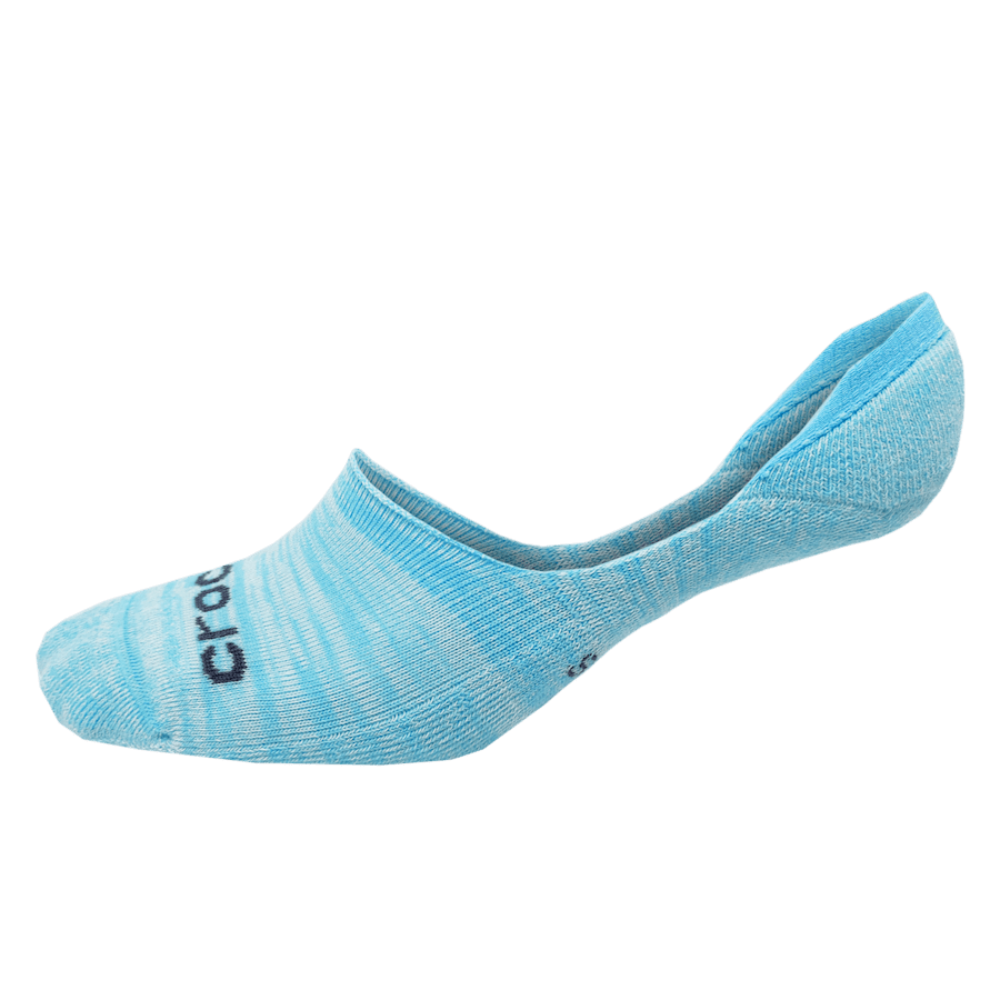 Aqua CrocsSocks Hidden Liner 3PK - Custom Angle - Crocs