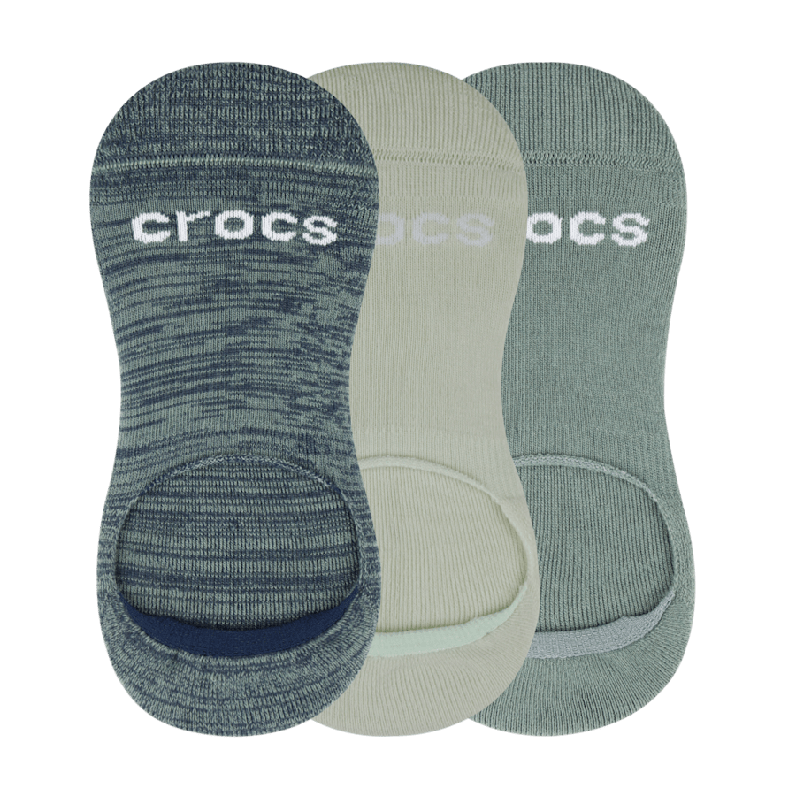 Farbe Hidden Liner Socks 3PK - Schrägsicht - Crocs