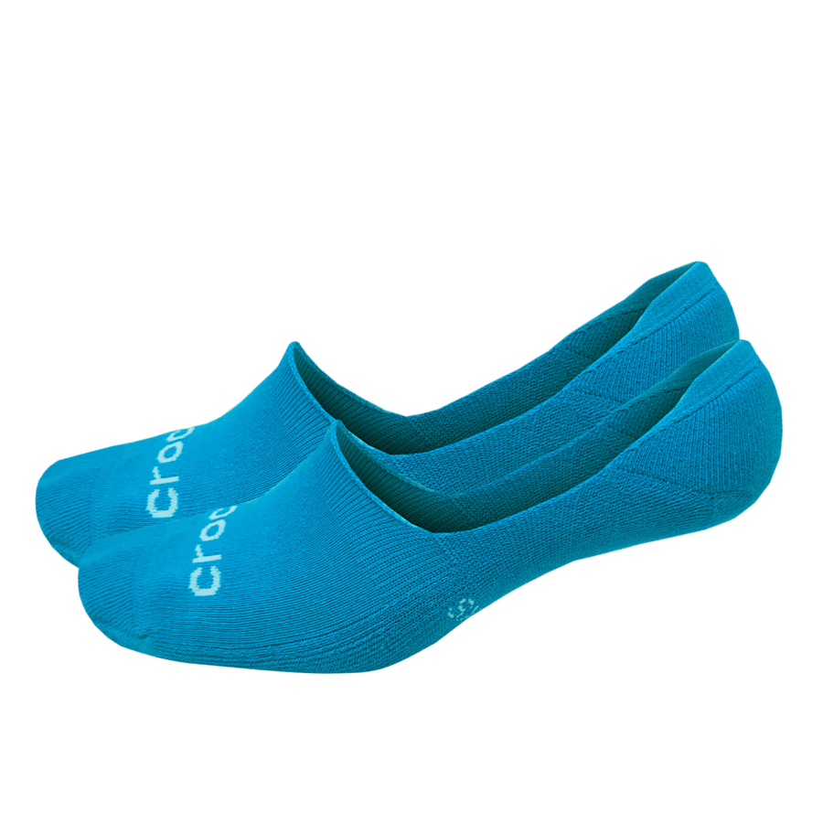 Blue / Multi CrocsSocks Hidden Liner 3PK - Side - Crocs