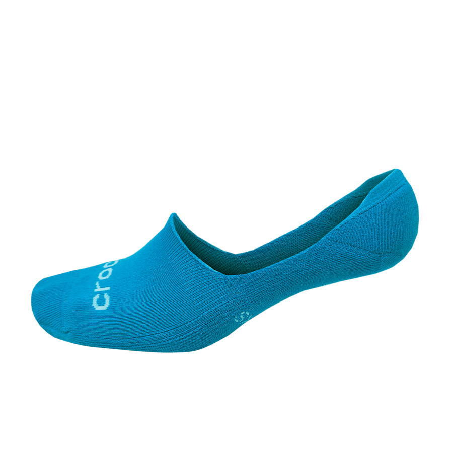 Blue / Multi CrocsSocks Hidden Liner 3PK - Back - Crocs