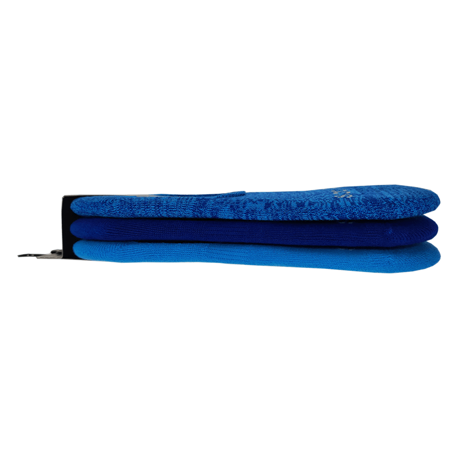 Blue / Multi CrocsSocks Hidden Liner 3PK - Custom Angle - Crocs