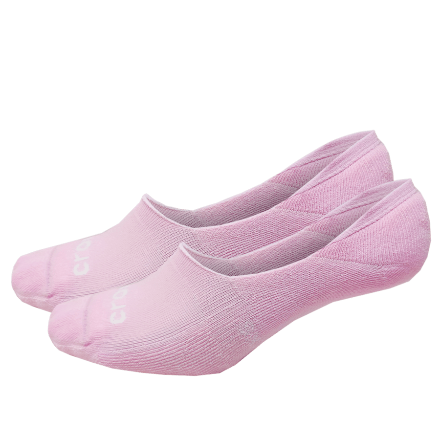 Pink CrocsSocks Hidden Liner 3PK - Side - Crocs