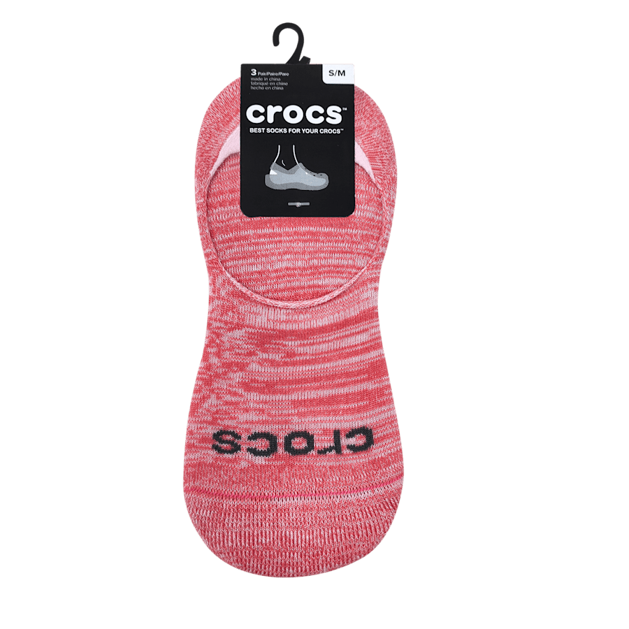 Pink CrocsSocks Hidden Liner 3PK - Top - Crocs