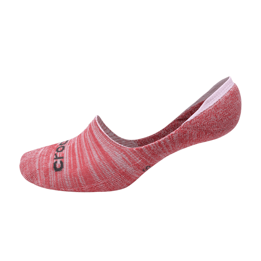 Pink CrocsSocks Hidden Liner 3PK - Front - Crocs
