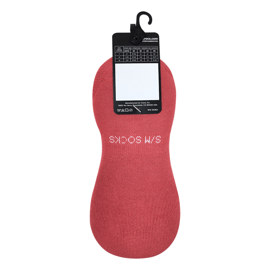 Pink CrocsSocks Hidden Liner 3PK - Custom Angle - Crocs