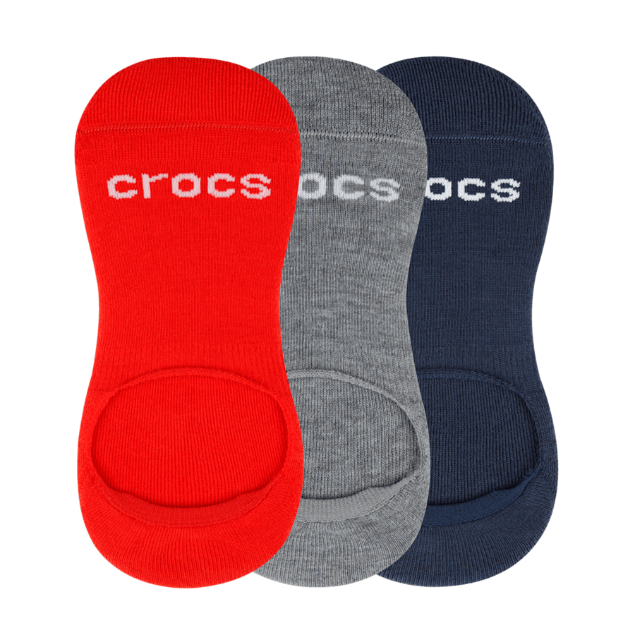 Farbe Hidden Liner Socks 3PK - Schrägsicht - Crocs
