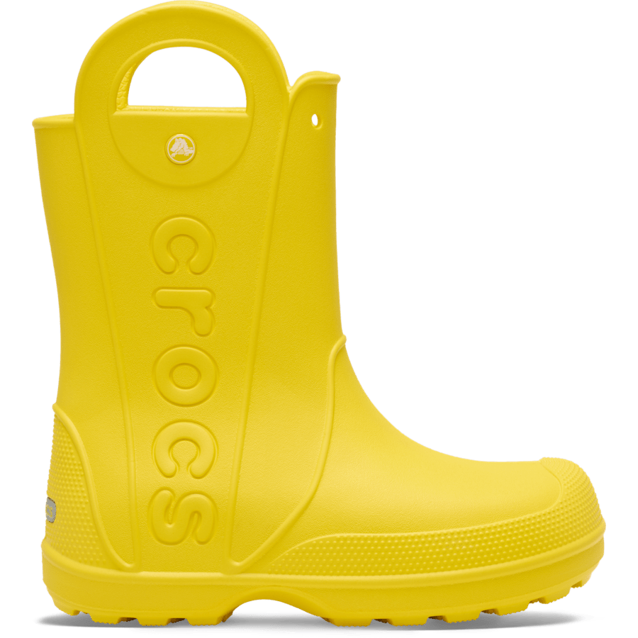 Yellow Handle It Rain Boot - Side - Crocs
