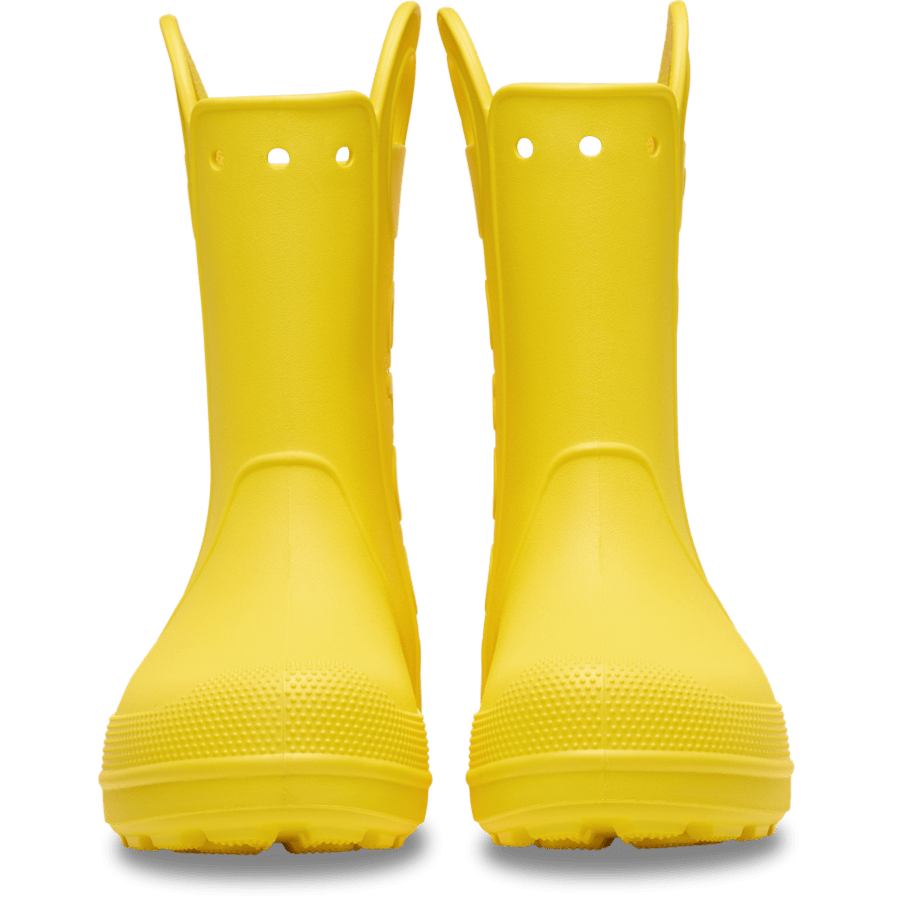 Yellow Handle It Rain Boot - Custom Angle - Crocs