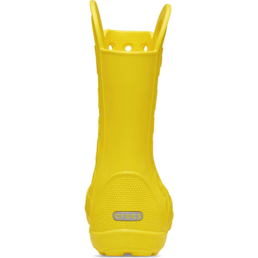 Yellow Handle It Rain Boot - Back - Crocs