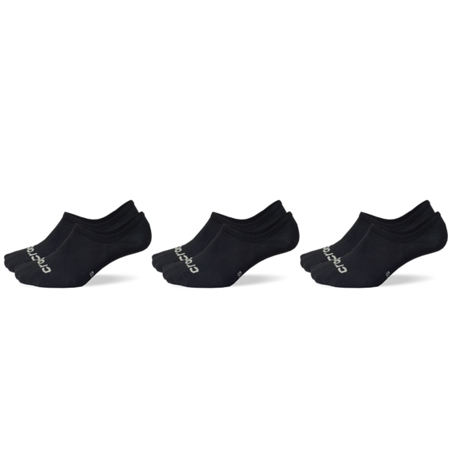 Black Crocs Socks Low Show 3-Pack - Pair - Crocs
