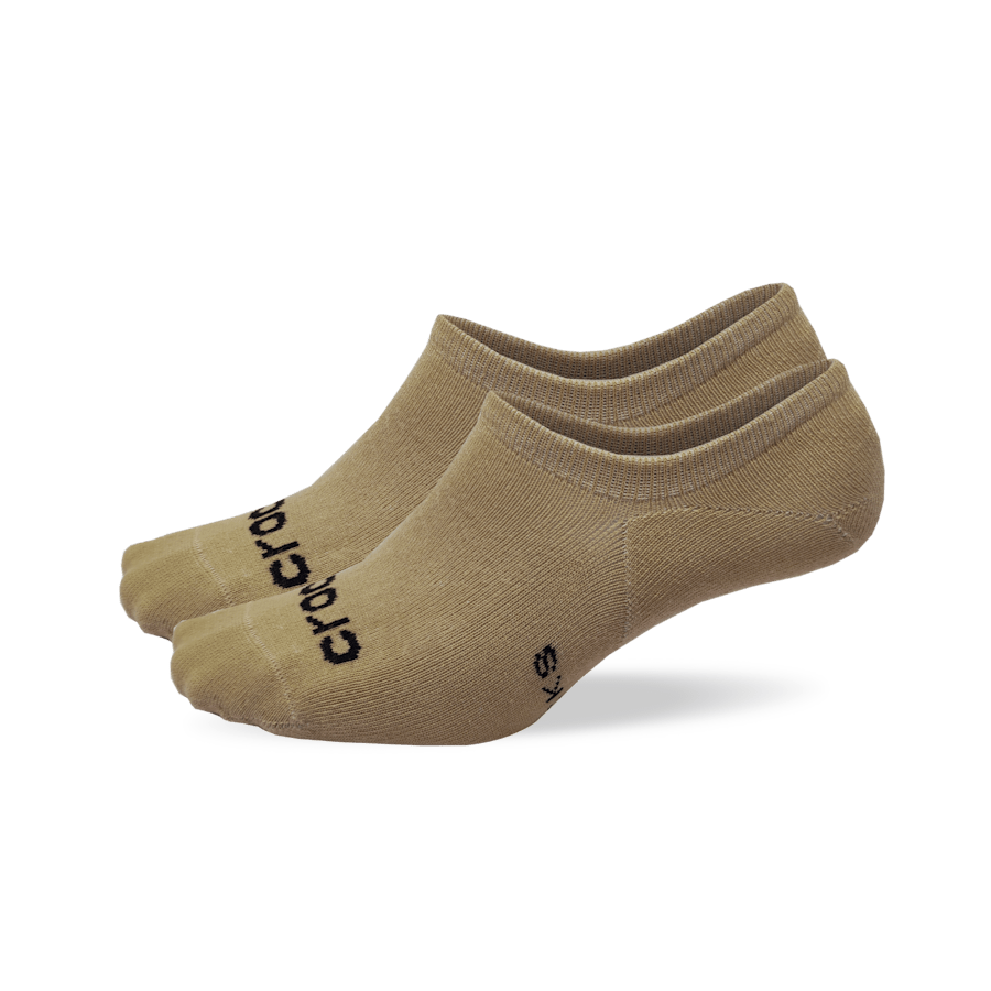 Truffle / Multi Crocs Socks Low Show 3-Pack - Custom Angle - Crocs