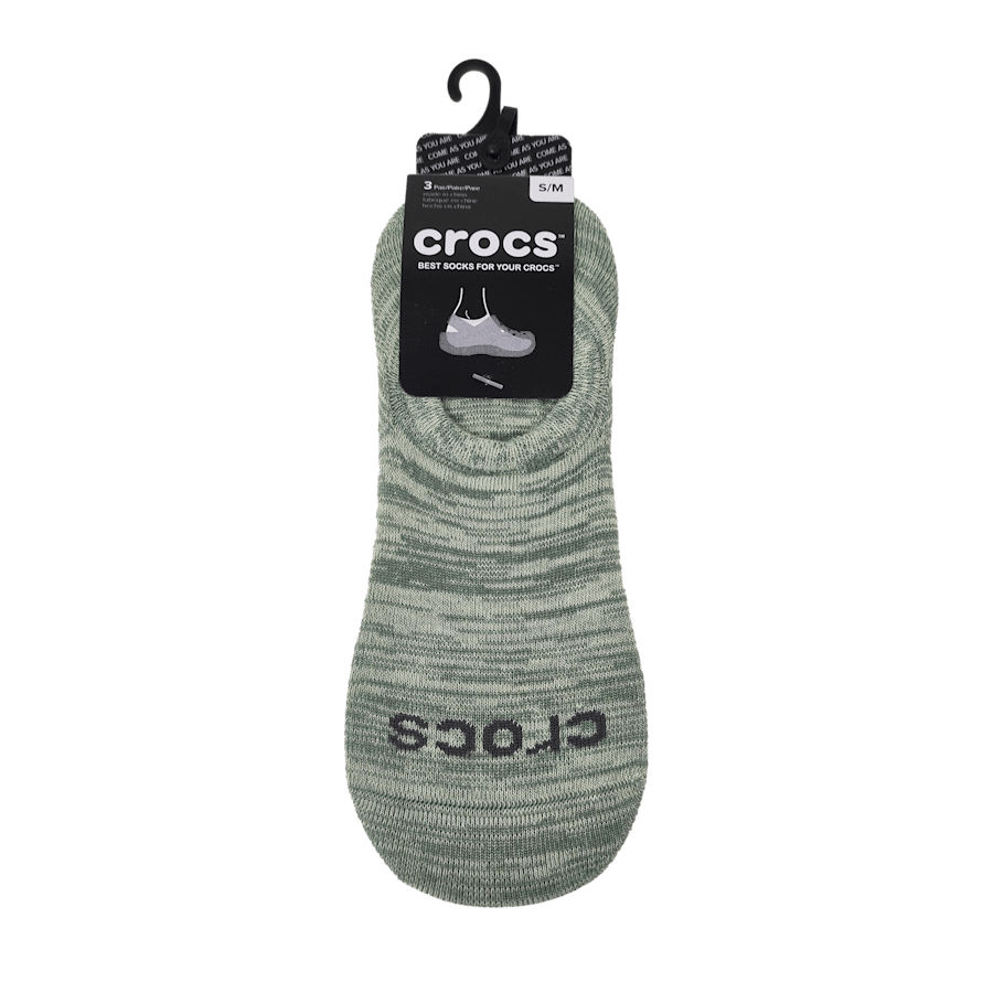 Green / Teal Crocs Socks Low Show 3-Pack - Top - Crocs