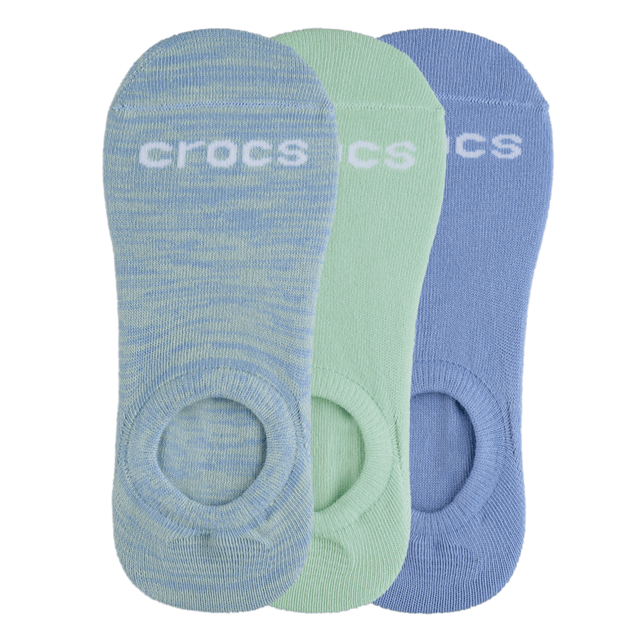 Farbe Low Show Socks 3PK - Seitenansicht - Crocs