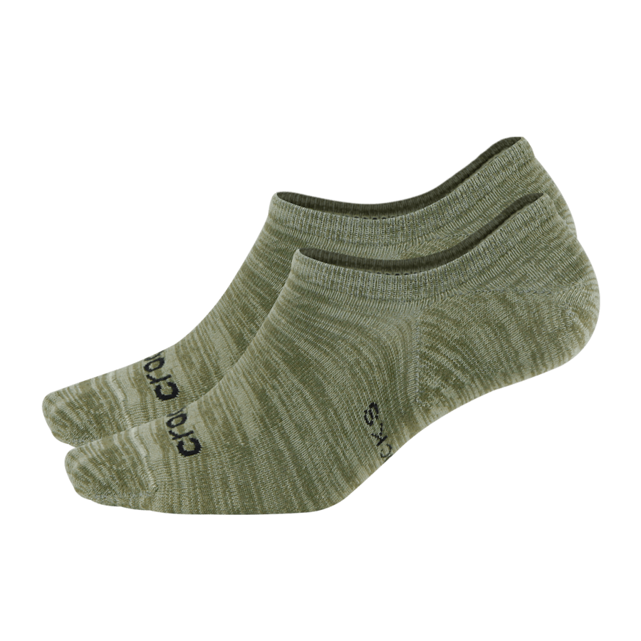 Moss/Multi Crocs Socks Low Show 3-Pack - Pair - Crocs