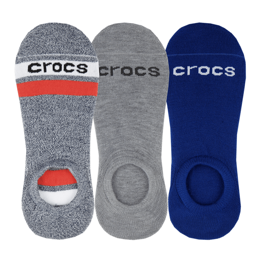 Farbe Low Show Socks 3PK - Schrägsicht - Crocs
