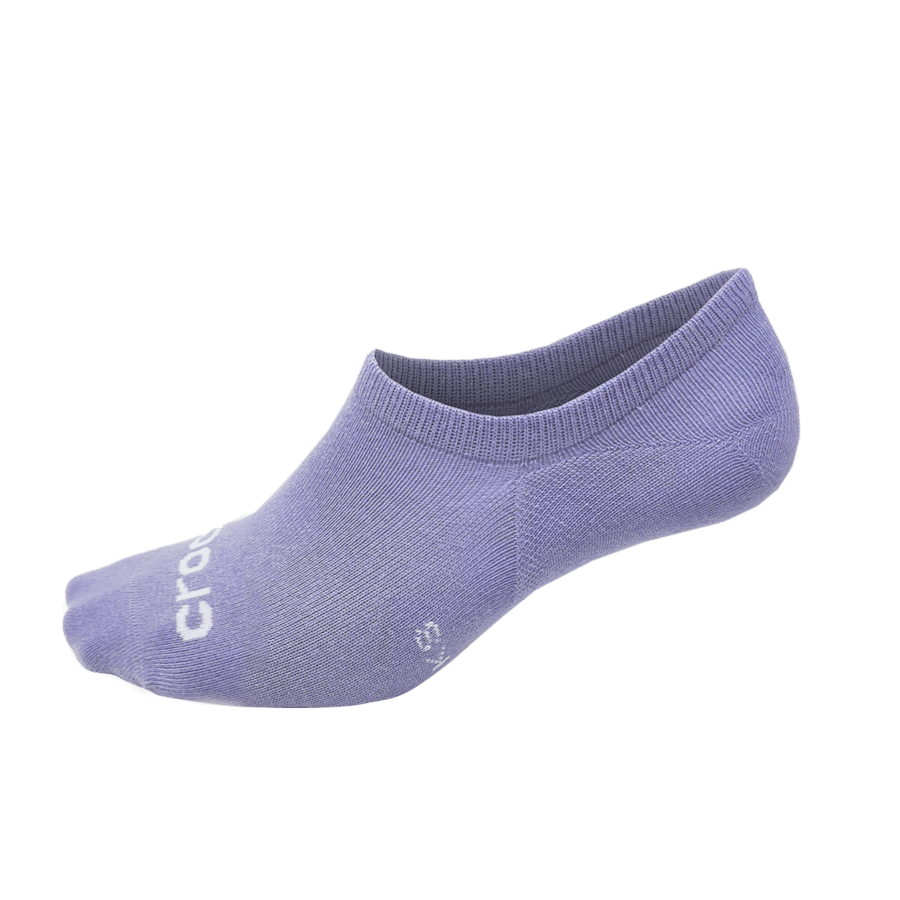 Purple Crocs Socks Low Show 3-Pack - Back - Crocs