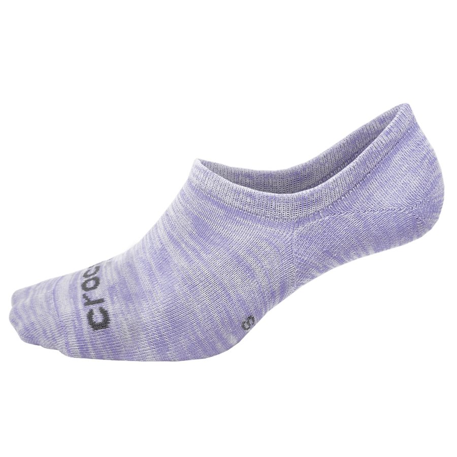 Purple Crocs Socks Low Show 3-Pack - Custom Angle - Crocs