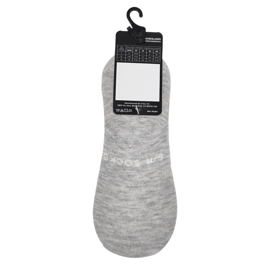 Purple Crocs Socks Low Show 3-Pack - Custom Angle - Crocs