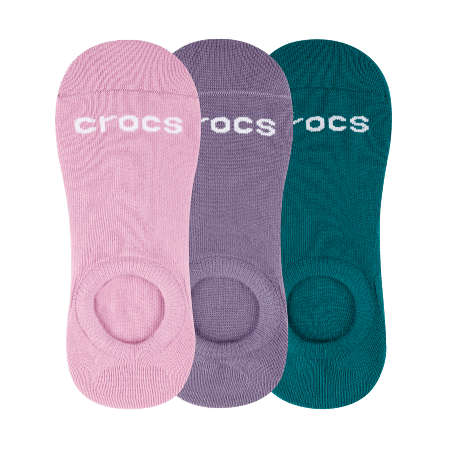 Farbe Low Show Socks 3PK - Schrägsicht - Crocs