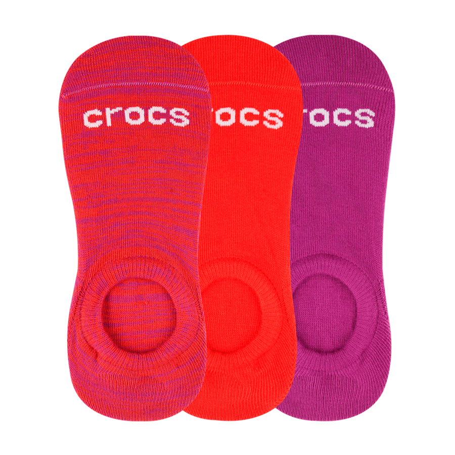 Farbe Low Show Socks 3PK - Schrägsicht - Crocs