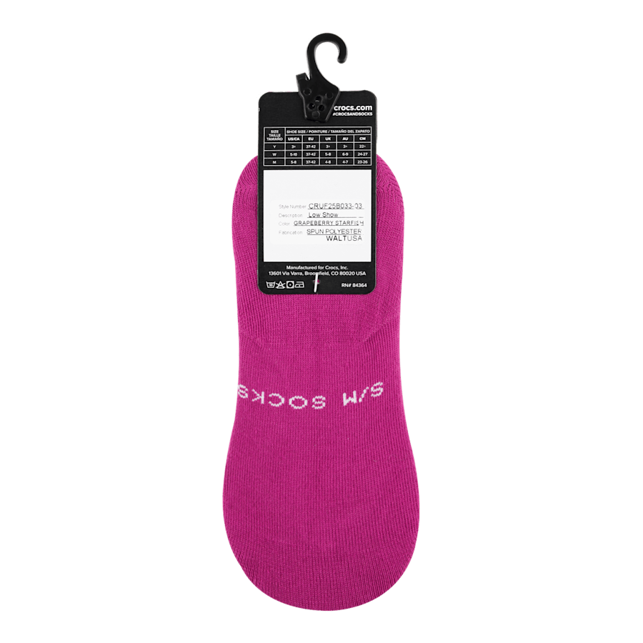 Farbe Low Show Socks 3PK - Lebensstil - Crocs