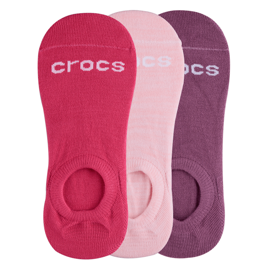Farbe Low Show Socks 3PK - Seitenansicht - Crocs