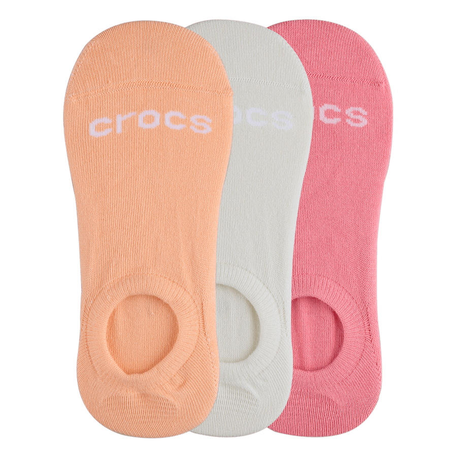 Farbe Low Show Socks 3PK - Seitenansicht - Crocs