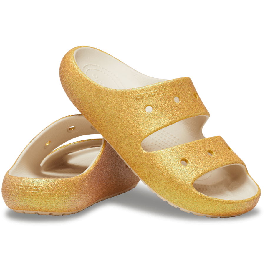 Sandstone Classic Iridescent Glitter Sandal 2.0 - Pair - Crocs