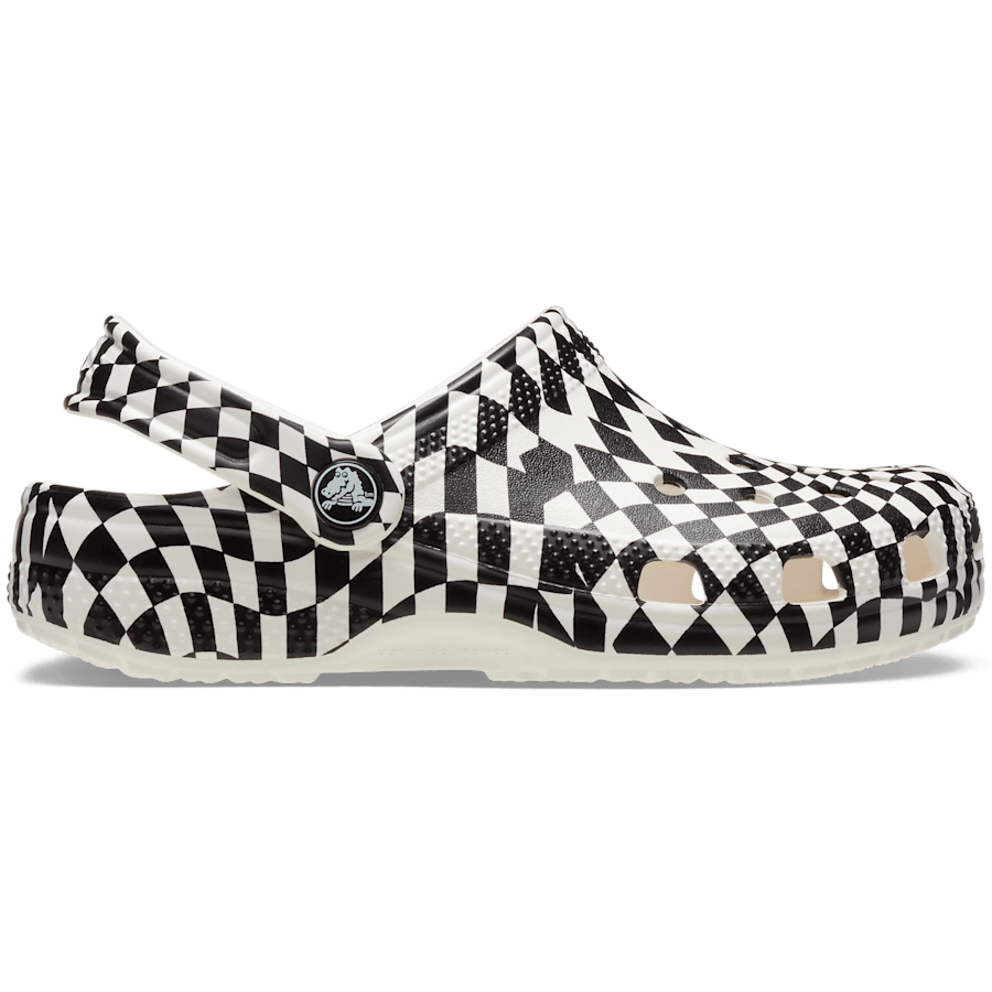 Kids’ Warped Checker Clog