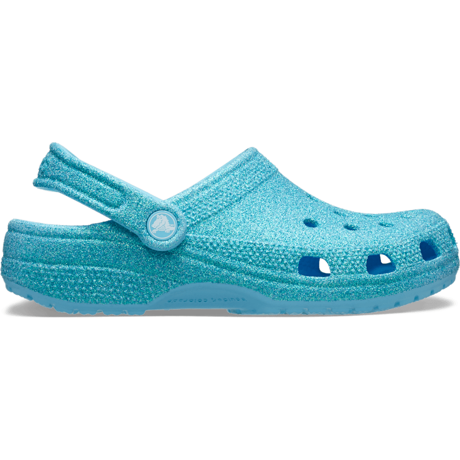 Tinted Glass Classic Iridescent Glitter Clog - Side - Crocs