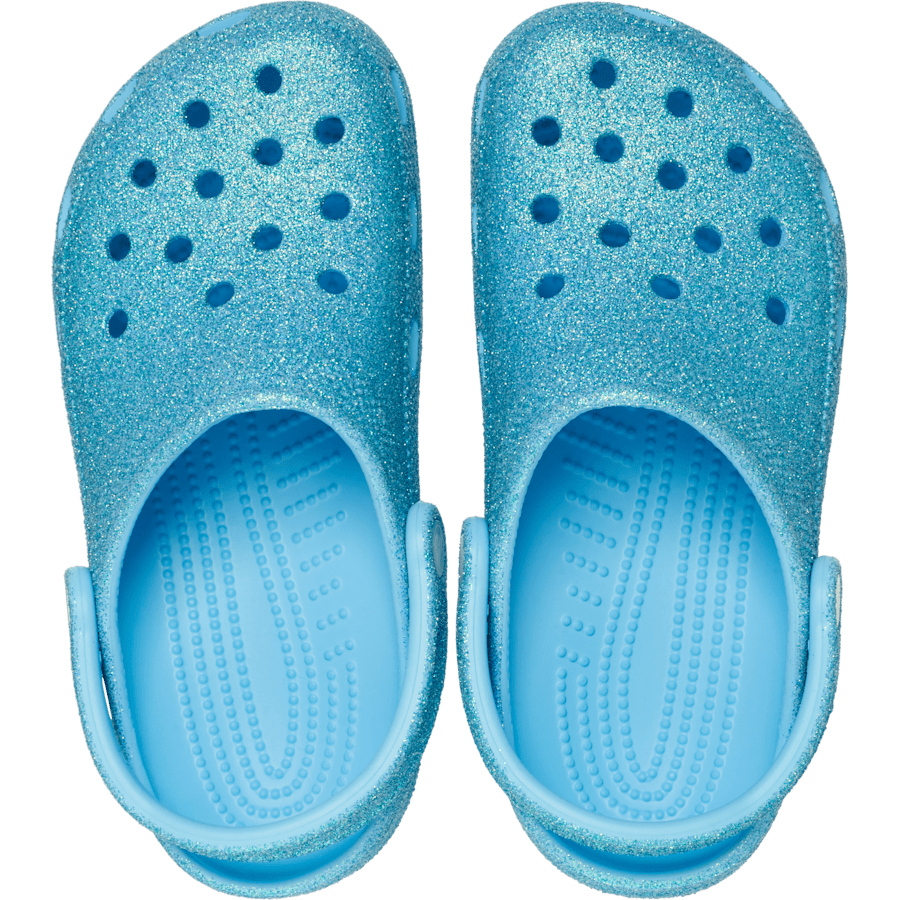 Tinted Glass Classic Iridescent Glitter Clog - Top - Crocs