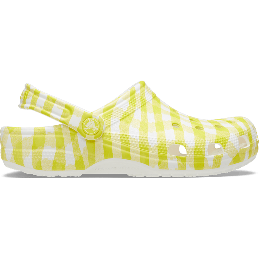 Daylily Classic Gingham Clog - Side - Crocs