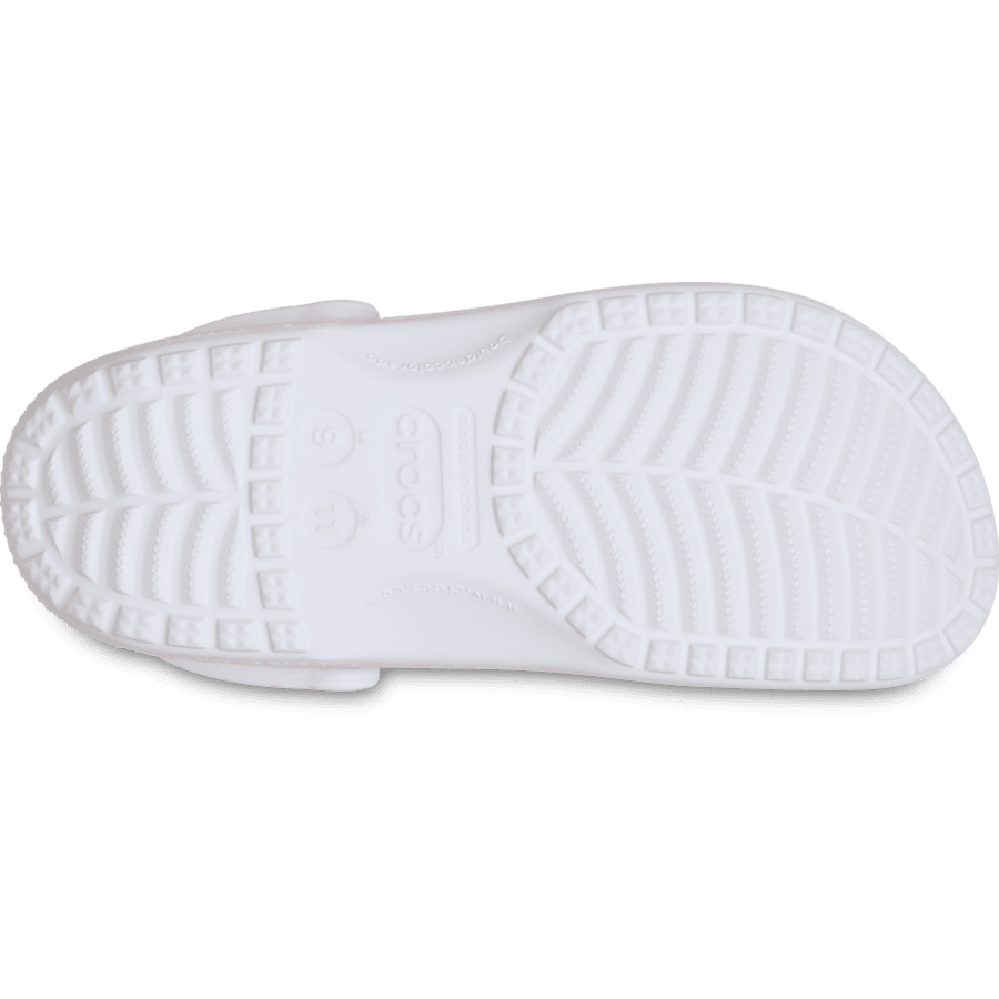 Pink Milk Warped Checker Clog - Bottom - Crocs