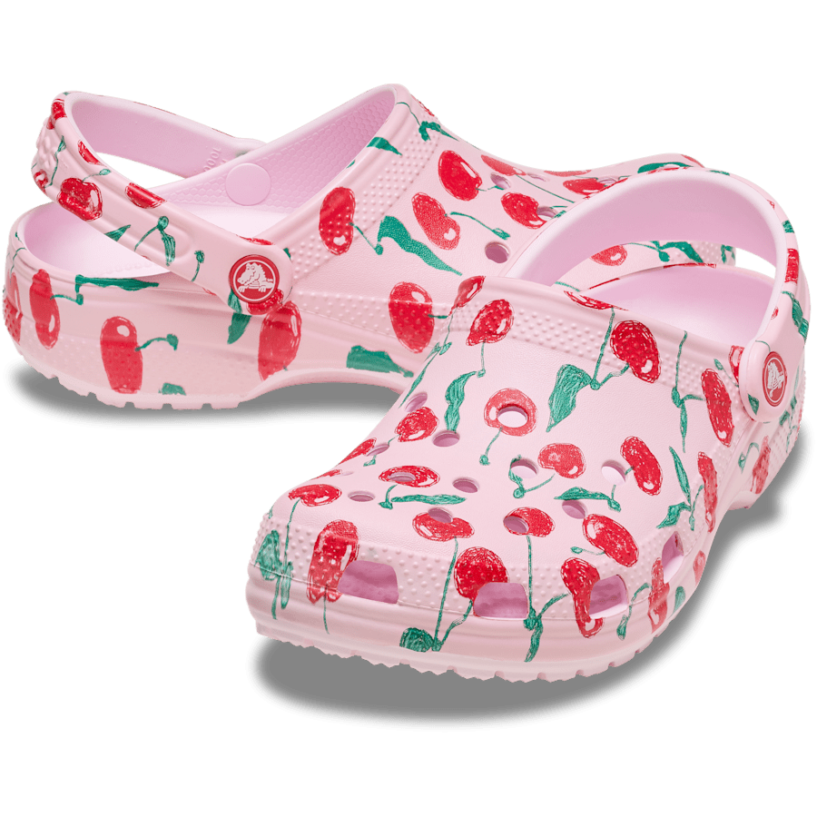 Pink Milk Classic Fresh Fruits Clog - Pair - Crocs