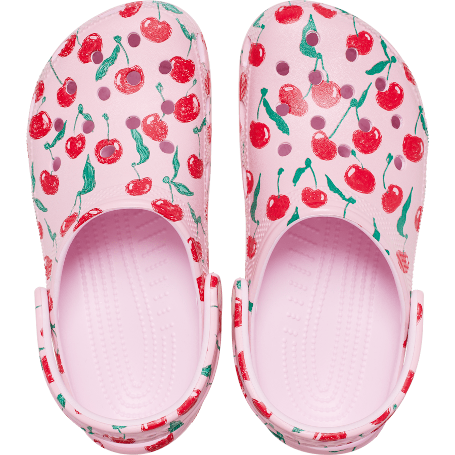 Pink Milk Classic Fresh Fruits Clog - Top - Crocs