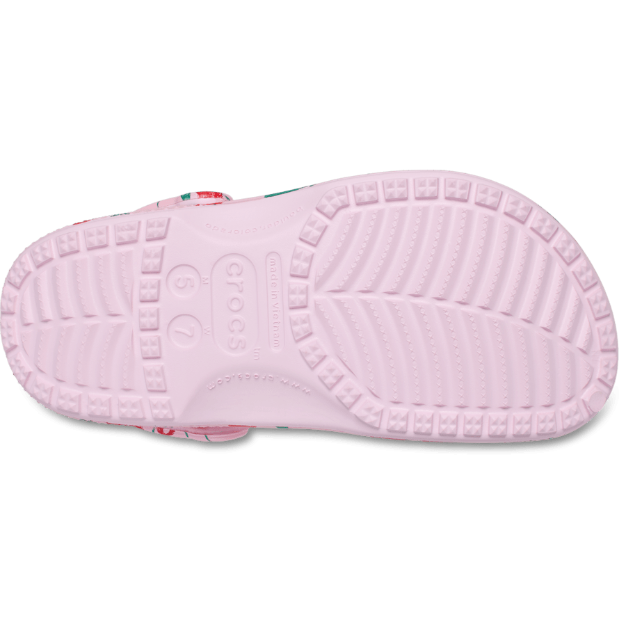 Pink Milk Classic Fresh Fruits Clog - Bottom - Crocs
